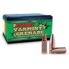 Barnes Varmint Grenade 22 Caliber bullets are lead-free, highly frangible, and designed for explosive impact, vaporizing small game with minimal exit wounds.