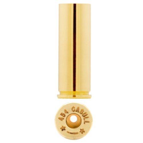 Starline 454 Casull Brass offers unmatched quality and consistency, ideal for top handgun shooters, packaged in convenient 100 count bags.