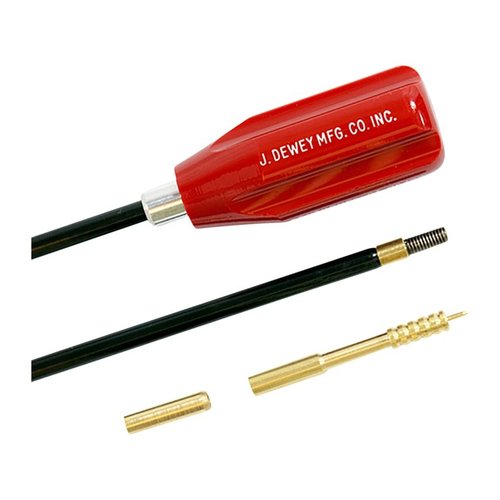 Dewey 30 Cal Cleaning Rods feature a tough coating, include a jag and brush adapter, and are perfect for precision cleaning of your firearms.