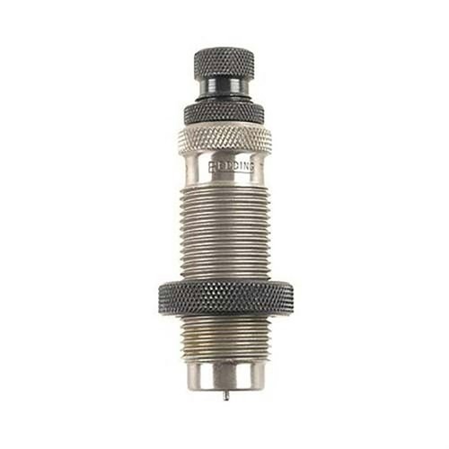 TYPE S Bushing Neck Die allows precise control of case neck size and tension with interchangeable bushings, enhancing concentricity for reloaders.