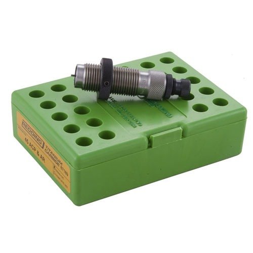 Carbide Sizer Die 9mm Luger from Redding offers unmatched durability and a smooth, non-galling surface for lubeless resizing, ensuring precision and efficiency.