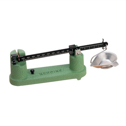 Redding No. 2 Master scale offers 505 grain capacity, precision milled stainless steel construction, magnetic dampened beam for quick readings, and a lifetime warranty.