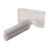 MTM CASE-GARD J-20 ammo boxes are durable, lightweight, and fit easily in pockets, perfect for organizing various rifle cartridges during hunting.