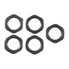 RCBS DIE LOCK RINGS 5-PACK ensures secure fit for 7⁄8"-14 dies, featuring durable steel construction and reliable cross bolt design for precision reloading.