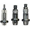 RCBS 3-Die Carbide Taper Crimp Set for 45 ACP offers a sizer die that requires no lubrication, an expander die for case mouths, and a seater die for precision crimping.