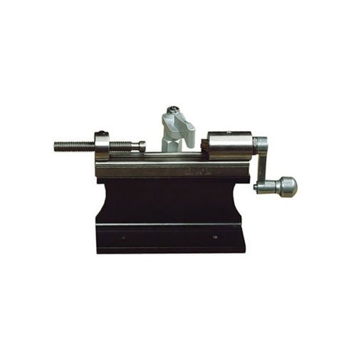 L.E. Wilson Case Trimmer with Sinclair Stand & SharkFin Clamp offers quick, comfortable case trimming; easily mounts to any bench for efficient use.
