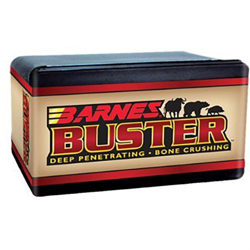 BARNES BUSTER BULLETS 44 MAG (0.429") FN FB 300GR deliver exceptional accuracy and stopping power, perfect for hunting and self-defense applications.