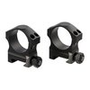 Nightforce ULTRALIGHT RINGS ensure perfect alignment for 30mm scopes, made from durable 7075-T6 aluminum or steel with titanium crossbolts for unmatched stability.