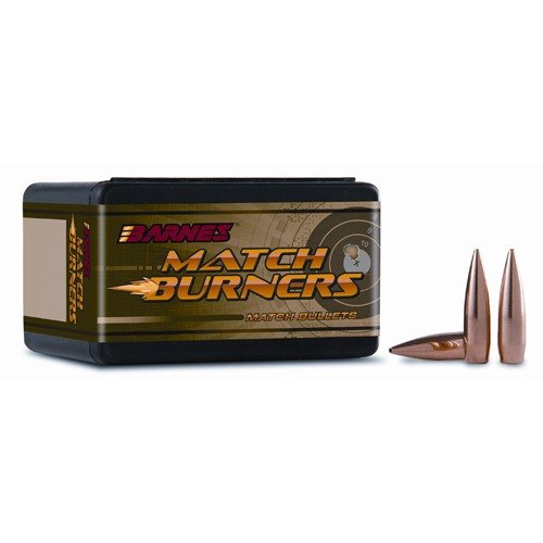 Barnes Match Burner 6.5mm bullets offer unmatched accuracy and affordability, perfect for competitive shooting, benchrest, and everyday plinking.