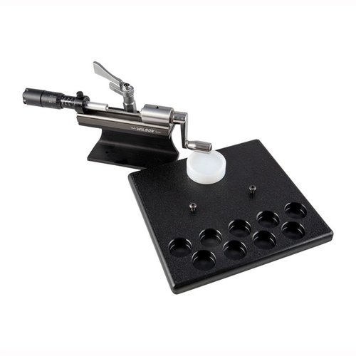Sinclair Stainless Ultimate Trimmer offers precision trimming with micrometer adjustments, durable stainless steel design, and a convenient platform for storage.