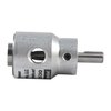 LITTLE CROW GUNWORKS 'World’s Finest Trimmer' efficiently trims 8-10 cases per minute using an electric drill, featuring durable aluminum and stainless steel construction.