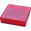 MTM Case-Gard P-100 ammo boxes are ideal for range days, featuring a scuff-resistant surface, stackable design, and a 25-year Snap-Lok latch guarantee.