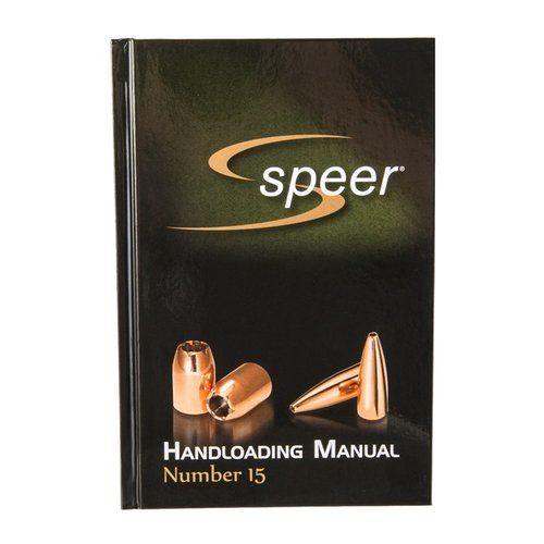 SPEER BULLET MANUAL #15 offers extensive load data, meticulous testing results, and guidance for both novice and experienced reloaders to optimize their ammunition.