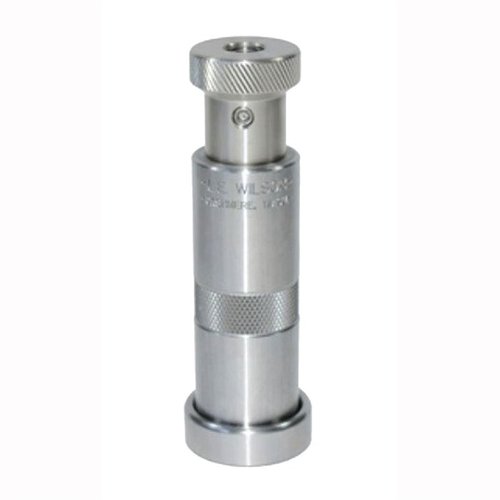 Wilson chamber type bullet seater ensures precise bullet and case alignment, offering unmatched accuracy for 6MM ARC, perfect for benchrest shooters.