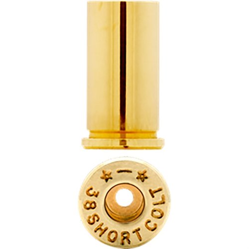38 Short Colt Brass from Starline offers premium quality for .38 Special and .357 Magnum firearms, ensuring reliable performance and durability.