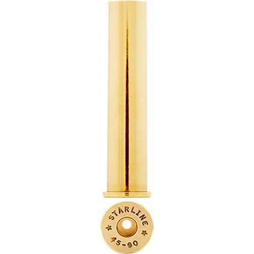 .45-90 Winchester brass cases, 2.4" long, perfect for smokeless or black powder loads. Quality crafted by Starline, a trusted name in brass manufacturing.