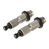 Redding 6.5 PRC Neck Die Set includes a Neck Sizing Die with decapping rod and expander, plus a Seating Die with bullet guide and crimp ring for precise reloading.