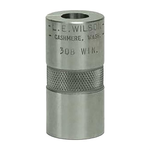 WILSON CASE GAGE ensures precise headspace measurement, preventing oversizing and extending case life, ideal for setting up 7⁄8"-14 resizing dies.