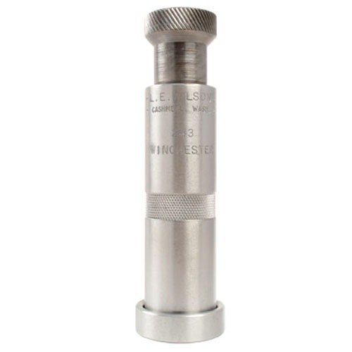 L.E. Wilson's Chamber Type Bullet Seater for 6.5mm Creedmoor ensures precise bullet and case alignment, delivering unmatched accuracy for benchrest shooters.