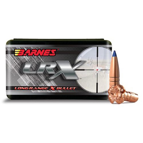 LRX 6.5MM polymer tip bullets offer 100% copper construction, improved B.C. for long-range performance, and guaranteed rapid expansion for a quick kill.