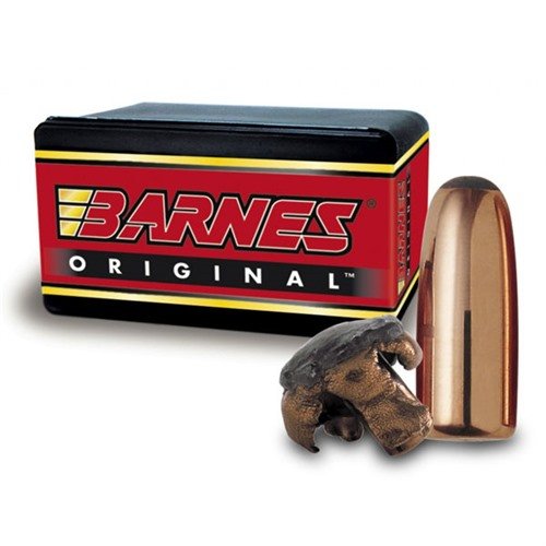 Barnes Originals 50 cal bullets offer reliable expansion, deep penetration, and up to 200% diameter increase, ensuring you secure your big game trophy.