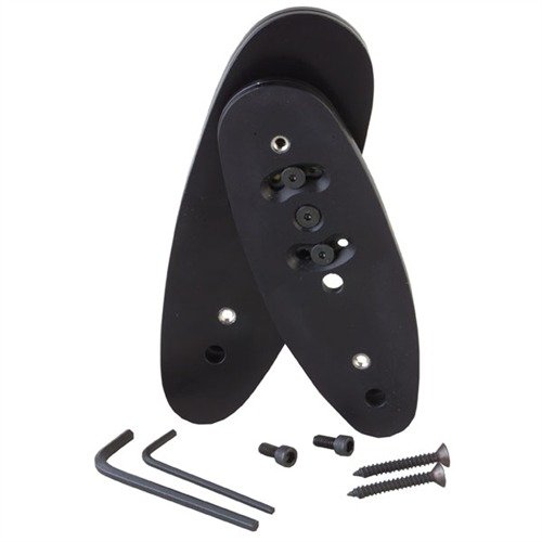 Získejte maximální variabilitu s naším SHOTGUN BUTT PLATE STOCK ADAPTER: rychlé úpravy, až 1" vertikální pokles a 22° sklon pro dokonalé přizpůsobení.