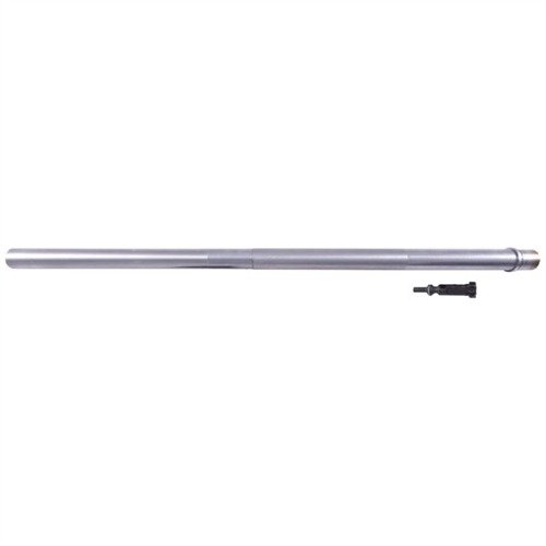 Precision machined stainless steel barrel ensures match-grade accuracy, custom-fit to its bolt, available in .204 Ruger or .223 Wylde for superior performance.