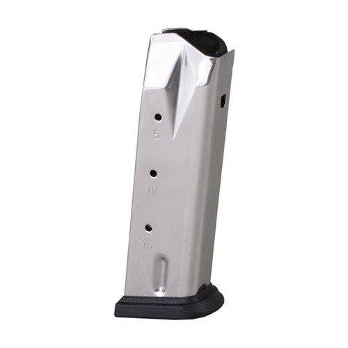 High-capacity, stainless steel XD 9MM magazines ensure reliable feeding, easy cleaning, and quick round count for your Springfield XD pistol.