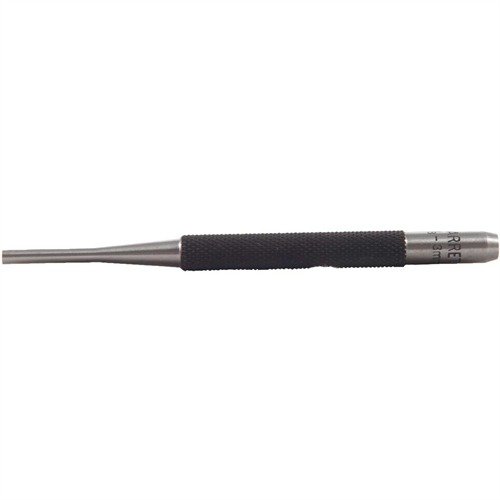 Starrett Pin Punch Set offers precision-ground tool steel, ergonomic knurled grips, and clear size markings for reliable pin removal in gunsmithing and metalworking.