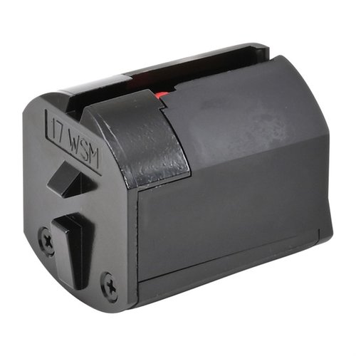 SAVAGE ARMS B.MAG 8RD MAGAZINE offers reliable performance for your B.Mag 17 WSM, featuring durable polymer construction and an 8-round capacity for enhanced shooting.