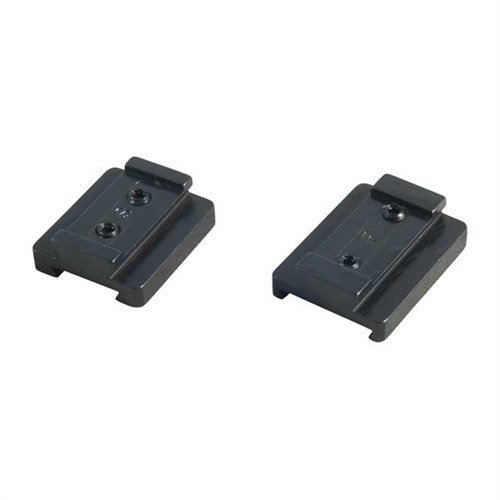 Talley SCOPE RING BASES feature a machined saddle design with double recoil shoulders, ensuring your scope remains securely in place during heavy recoil.