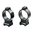TALLEY 30MM X-HIGH MATTE BLUE RINGS