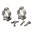 TALLEY 1" LOW STAINLESS STEEL RINGS