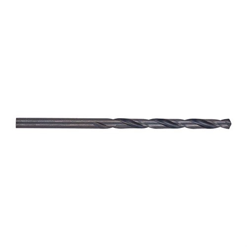 Precision-engineered Jobber Length Wire Gauge Drills in high-speed steel offer durability, minimal flex, and precision-cut edges for reliable gunsmithing tasks.