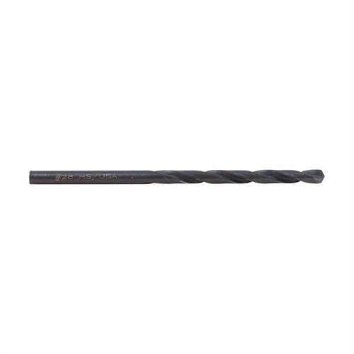 Precision-engineered Jobber Length Wire Gauge Drills by Triumph offer high-speed steel durability, minimal flex, and sharp edges for accurate gunsmithing and machining.