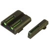 TRUGLO TFO sights combine Tritium and fiber optics for fast sight acquisition in any light, with durable steel construction and a low-profile design for easy holstering.