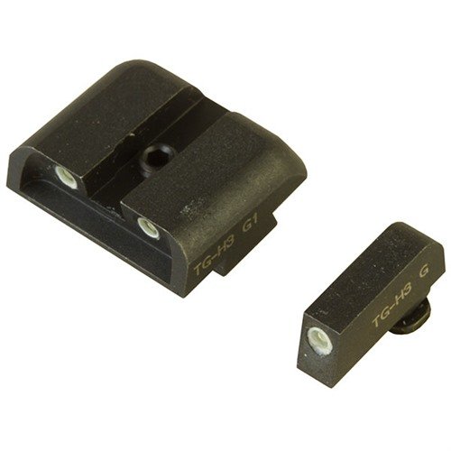 TRUGLO TRITIUM BRITE-SITE night sights for Glock offer exceptional brightness, low-profile design, and durable steel construction for quick sight alignment in any conditions.