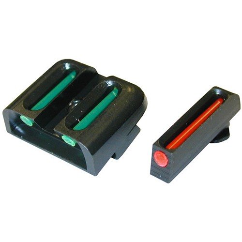 TRUGLO Fiber Optic Brite-Site Sights offer exceptional brightness, durable steel construction, and easy installation for Glock models, enhancing accuracy in all conditions.