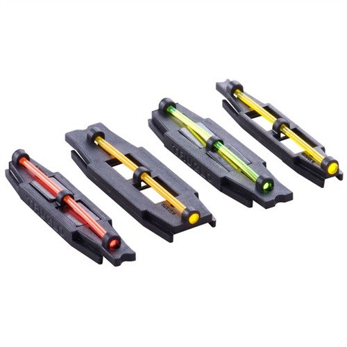 GLO-DOT XTREME SIGHT offers quick, magnetically attached installation, high visibility in all light, and universal fit for various shotgun ribs with interchangeable colors.