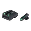 TFO technology combines Tritium and fiber optics for optimal visibility in any light, featuring a durable steel body and low-profile design for easy holstering.