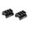 TRUGLO 1/2" 2 PIECE PICATINNY RISER MOUNT