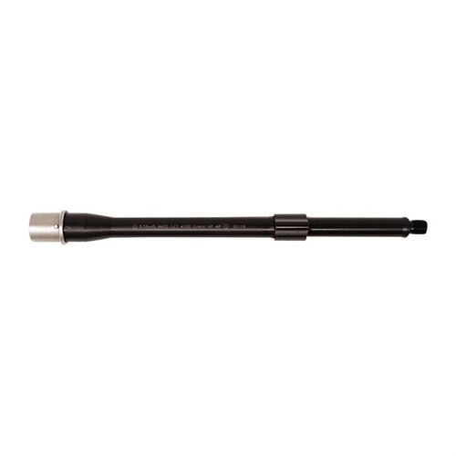 AR-15 5.56 Hanson Profile barrel offers lightweight design, superior barrel harmonics, durable finish, and reliable feeding for optimal performance.