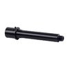 AR-15 9mm barrel, 4.5" long, made from 4150 Chrome Moly Vanadium steel, QPQ finish, blowback system, compatible with Colt and Glock builds, threaded 1/2x28.