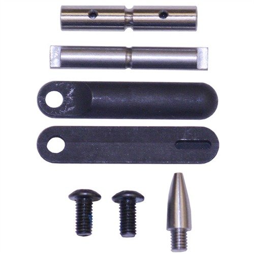 Upgrade your AR-15/M16 with KNS Precision's non-rotating pin set, designed to eliminate pin rotation and enhance accuracy for both standard and oversized receivers.
