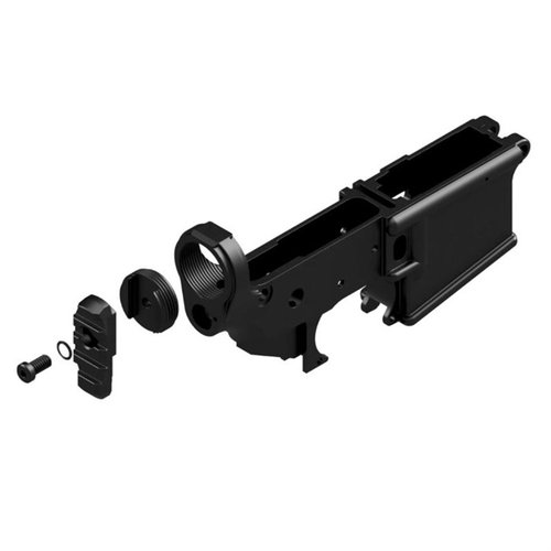 KNS Precision AR-15/MCX Picatinny Stock Adapters enable folding stock use, shortening firearm length, and are compatible with a wide range of AR-style buttstocks.