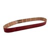 VSM 60 grit sanding belts, 2" x 48", fit Raytech drums; durable aluminum oxide with Compact Grain for extended life and superior finishes.