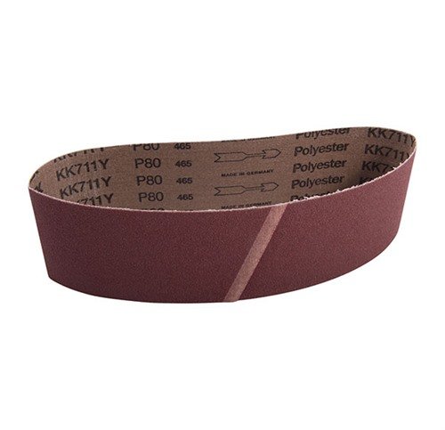VSM 80 grit sanding belts are perfect for Raytech drums, featuring durable Compact Grain for extended life and superior finish on your projects.