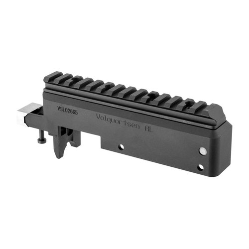 CNC machined from aircraft-quality aluminum, the 10/22® Superlite Receiver ensures precision fit, accepts various parts, and features a Weaver-style base for optics.