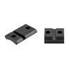 Warne Maxima Steel Bases offer a robust Weaver-style design, low profile for sleek looks, and full-width recoil slots for optimal performance with QD Rings.