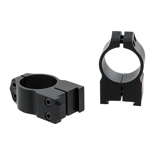 Warne Maxima Grooved Receiver CZ Rings offer unmatched strength and precision fit for CZ rifles, ensuring secure scope mounting with a sleek matte black finish.